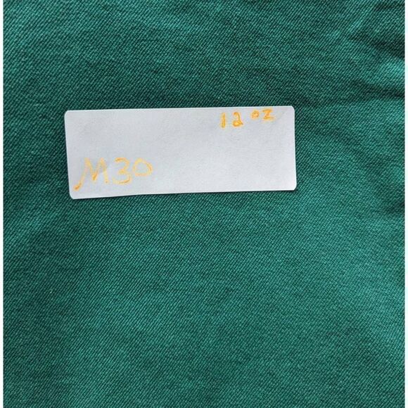 Mossimo Pants Straight leg business casual cotton blend size 2 Teal Green - Picture 11 of 11